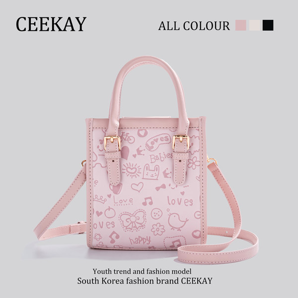 กระเป๋าสะพายข้างเกาหลี กระเป๋าผู้หญิงแบรนด์ CEEKEY