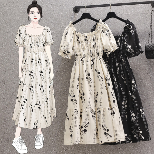 เดรสคนอ้วน เดรสสาวอวบ ชุดเดรสคนอ้วนวัยรุ่น BY PLUS SIZE Girl