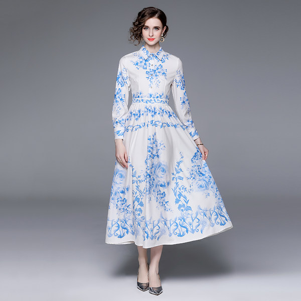 ชุดเดรสยาวสวยๆ ชุดเดรสยาวใส่สบาย ใส่ทำงาน