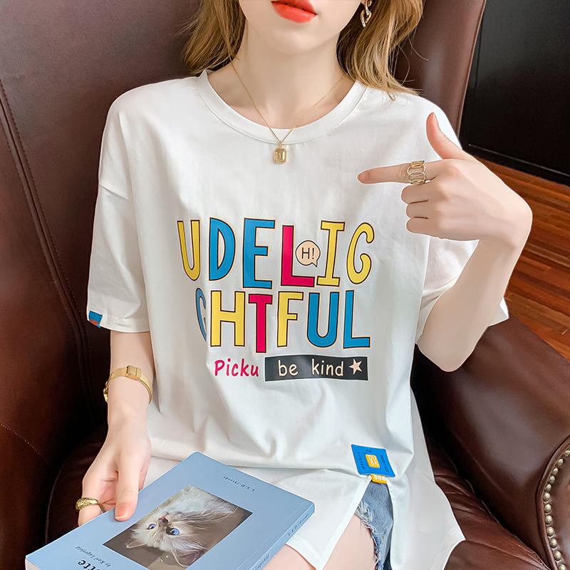 เสื้อยืดวัยรุ่นน่ารักๆ เสื้อวัยรุ่นแขนสั้น เสื้อผ้าวัยรุ่นเกาหลี แบรนด์ Wiyike