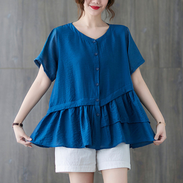เสื้อลินินคนอ้วน