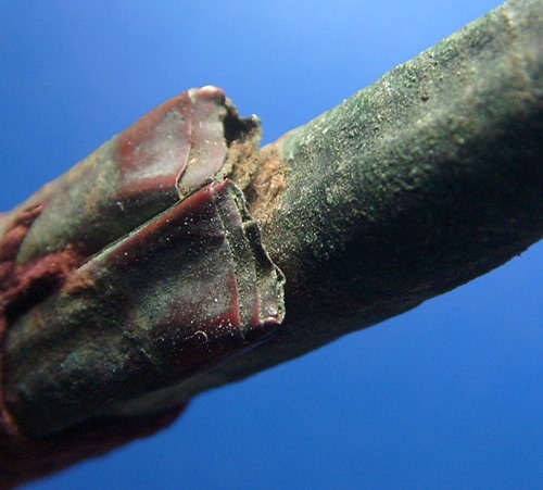 ตะกรุดอาจารย์เฮง ตะกรุดโทนพับหัวท้ายสาริกาคู่