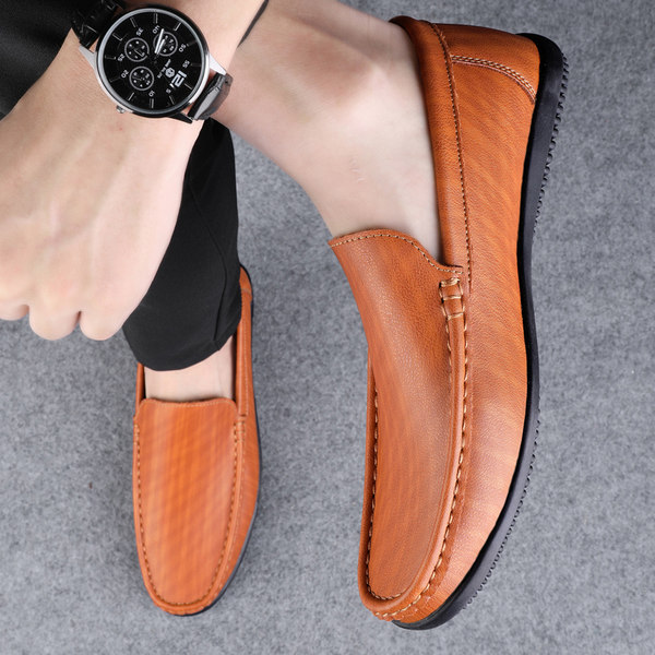 รองเท้าหนังผู้ชาย มีไซส์39-44 รองเท้าโลฟเฟอร์ชาย Slip-On Shoes