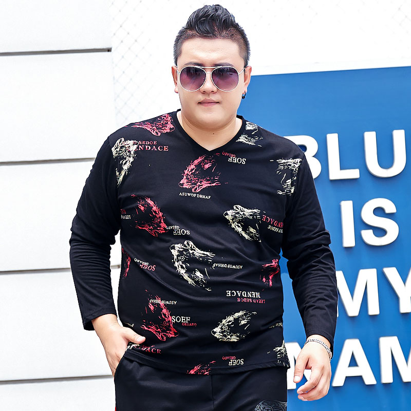เสื้อยืดผู้ชายอ้วน S-5XL(อกเสื้อ39-51นิ้ว)