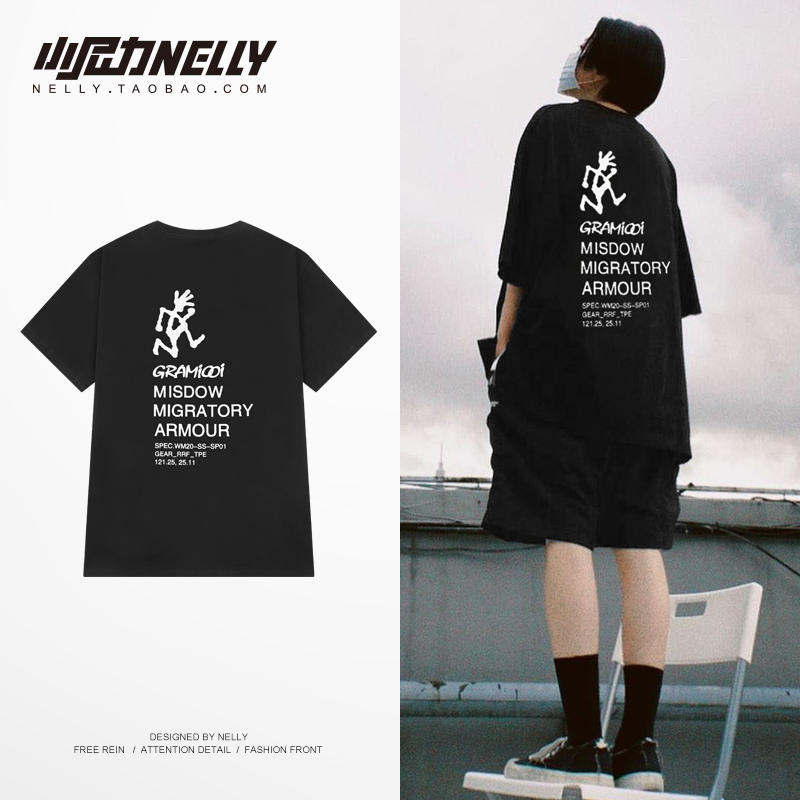 เสื้อยืดคอกลม ผู้ชาย เสื้อยืดผู้ชายเกาหลี เสื้อยืดเกาหลี แบรนด์ NELLY