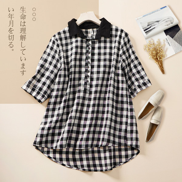 เสื้อลินิน แบบเสื้อสวยๆ เสื้อผ้าฝ้ายลินิน เสื้อเชิ้ตผ้าลินิน BY LININ