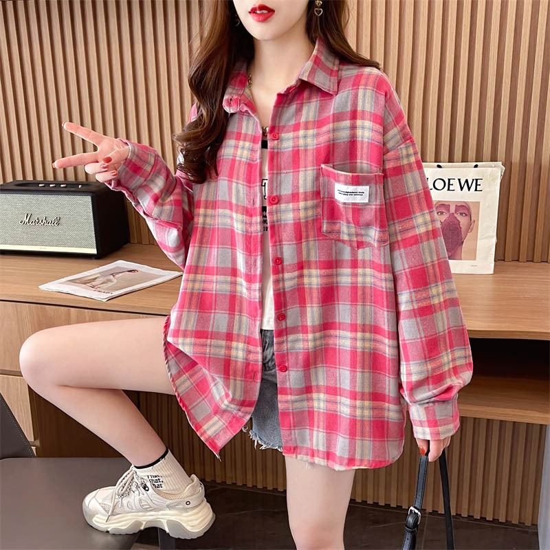 เสื้อเชิ้ต ลายสก็อต สวยๆแบบชิคๆและ แบบลายแนว สาวคาวเกิร์ล