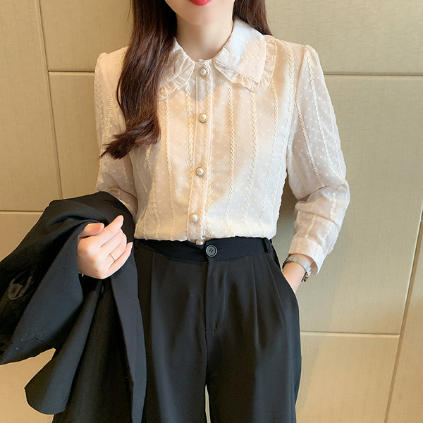เสื้อชีฟองเกาหลี เสื้อชีฟองสวยๆ