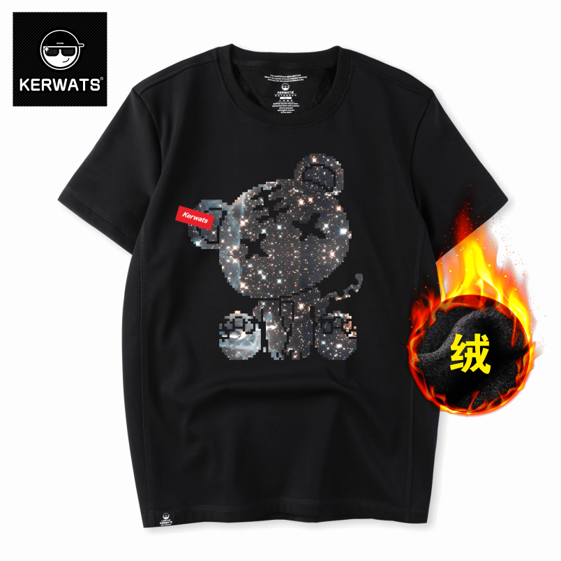 เสื้อยืดผู้ชายอ้วน S-6XL น้ำหนักผู้สวม 50-135 กิโลกรัม