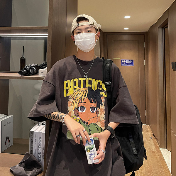 เสื้อยืดผู้ชายอ้วน S-5XL(อกเสื้อ39-51นิ้ว)