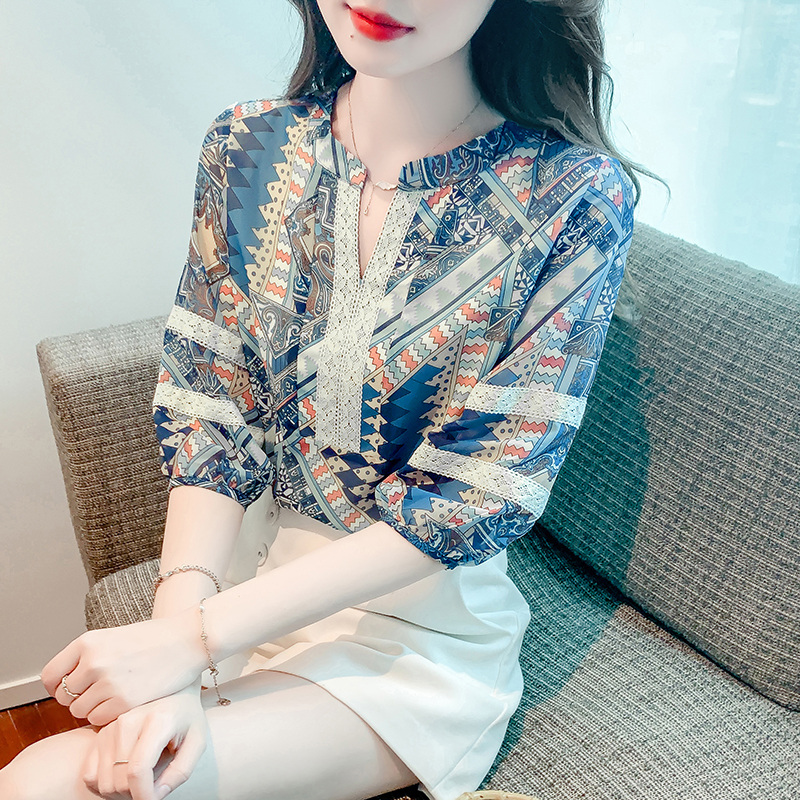 เสื้อเชิ้ตผู้หญิงใส่ทํางาน 390 บาทต่อชิ้น ฟรีค่าจัดส่ง