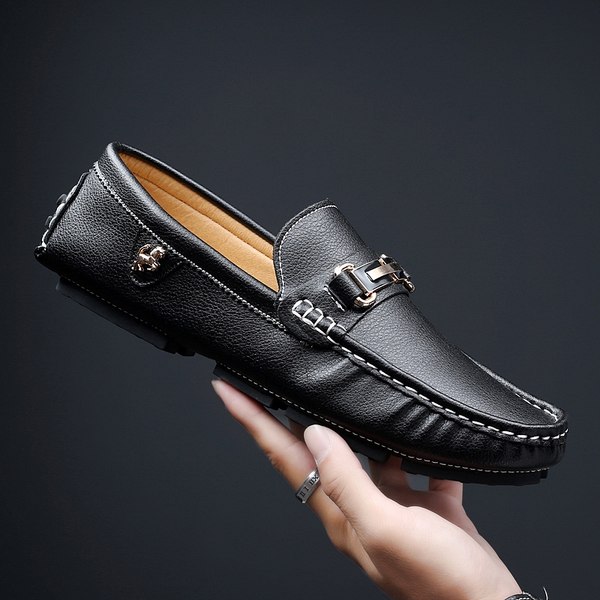 รองเท้าหนังผู้ชาย มีไซส์39-44 รองเท้าโลฟเฟอร์ชาย Slip-On Shoes