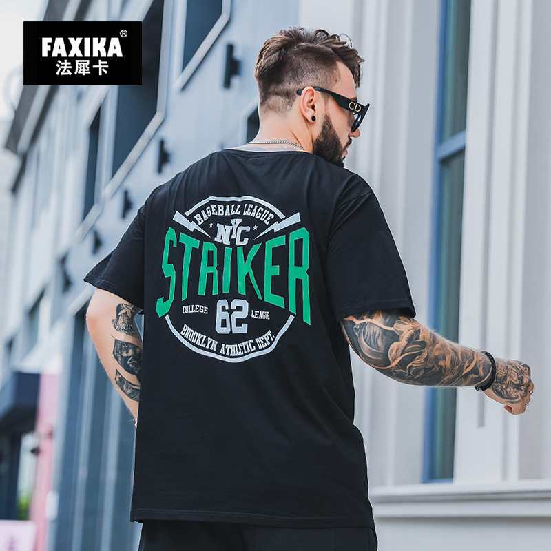 เสื้อยืดผู้ชายอ้วน S-5XL(อกเสื้อ39-51นิ้ว)