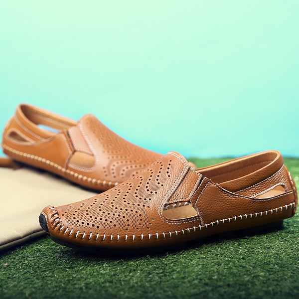 รองเท้าหนังผู้ชาย มีไซส์39-44 รองเท้าโลฟเฟอร์ชาย Slip-On Shoes