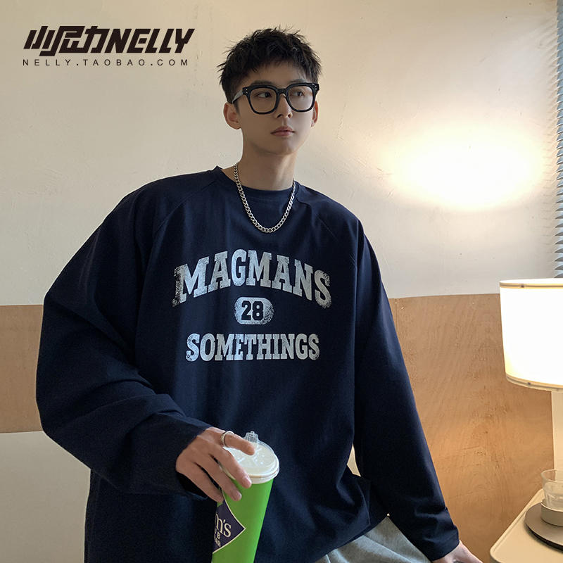 เสื้อยืดคอกลม ผู้ชาย เสื้อยืดผู้ชายเกาหลี เสื้อยืดเกาหลี แบรนด์ NELLY