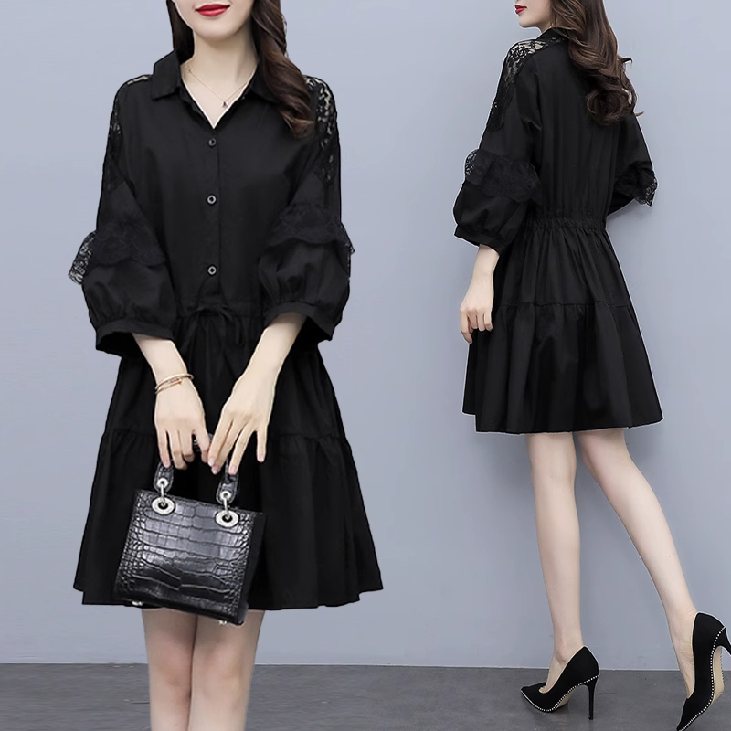 เดรสสาวอวบ มีไซส์ L-4XLอกเสื้อ 38-47 นิ้ว ใส่ได้ทั้งสาวหุ่นดีน่ารักจนถึงสาวอวบพลัสไซส์ จัดส่งฟรี! ทักแชทสั่งซื้อ