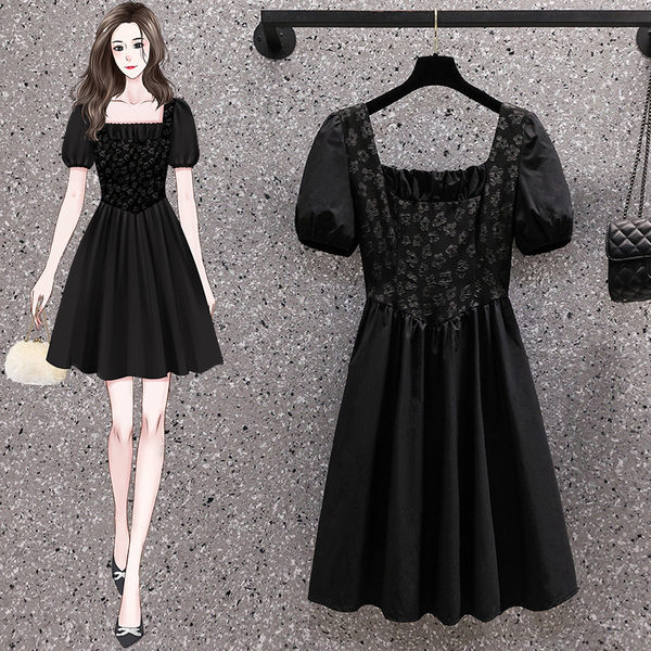 เดรสคนอ้วน เดรสสาวอวบ ชุดเดรสคนอ้วนวัยรุ่น BY PLUS SIZE Girl