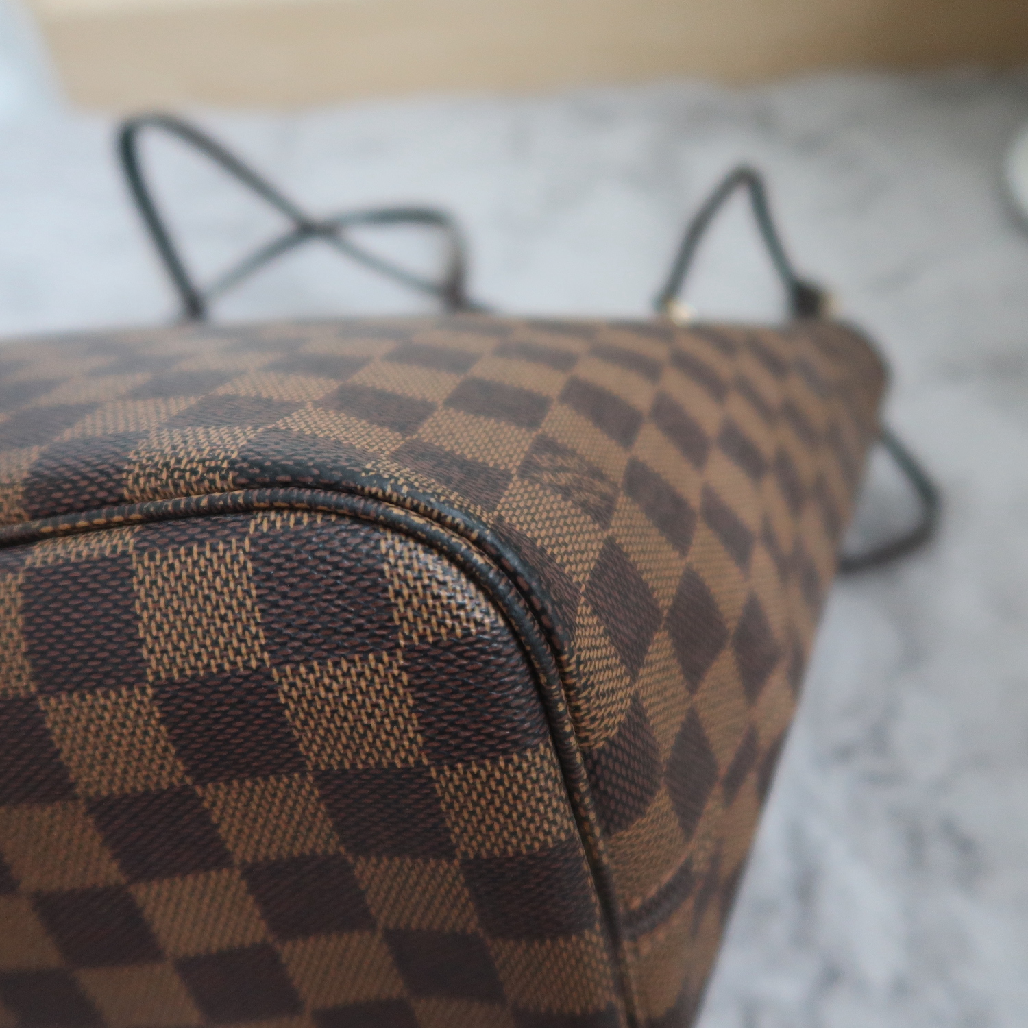 Louis Vuitton Damier Ebene Neverfull MM