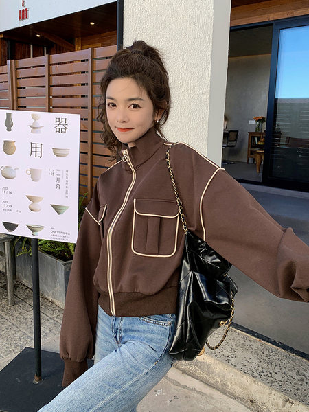 เสื้อโค้ท เสื้อโค้ทกันหนาว เสื้อโค้ทใส่เที่ยวต่างประเทศ ยี่ห้อ: Qianziqian