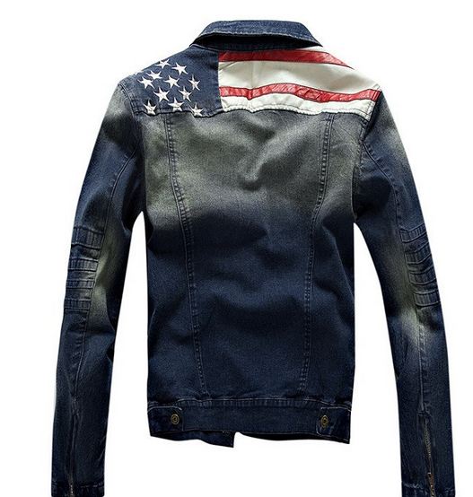 เสื้อเชิ้ตยีนส์ผู้ชาย เสื้อยีนส์แขนยาว ใส่เป็น Jacket ยีนส์ สไตล์ อเมริกัน ดีไซน์ แบบ คาวบอย เท่ ๆ แจ็คเก็ต ยีนส์ แขนยาว สินค้าขายดี 889007