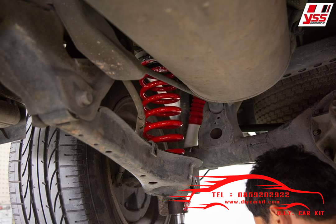 โช้คอัพรถยนต์ สปริง YSS รุ่น DTG Plus รถ Toyota FORTUNER ปี 05-14 โหลดเตี้ย