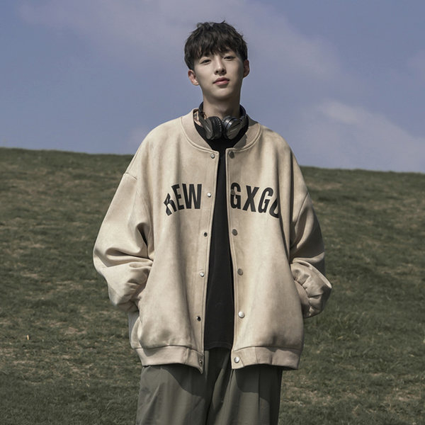 เสื้อแจ็คเก็ตเบสบอล เสื้อคลุม เสื้อแขนยาวสไตล์เกาหลี