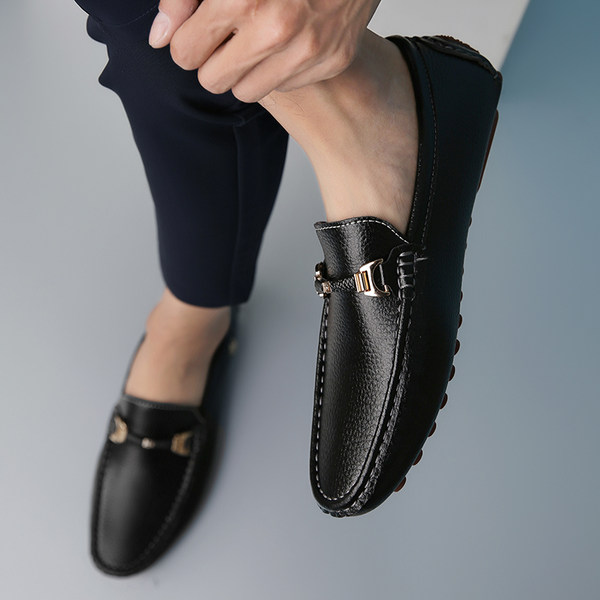 รองเท้าหนังผู้ชาย มีไซส์39-44 รองเท้าโลฟเฟอร์ชาย Slip-On Shoes