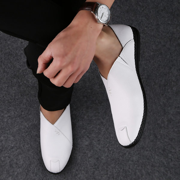 รองเท้าหนังผู้ชาย มีไซส์39-44 รองเท้าโลฟเฟอร์ชาย Slip-On Shoes