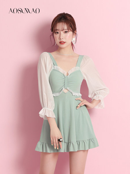 ชุดว่ายน้ำผู้หญิง ชุดว่ายน้ำน่ารัก Bikini ชุดไปทะเล