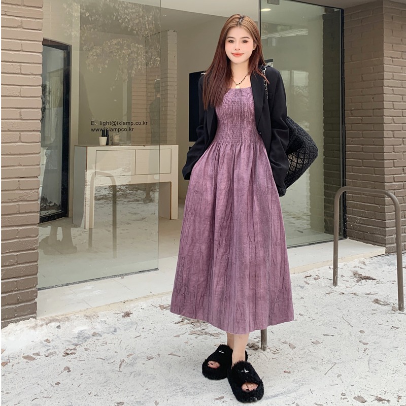 เดรสสาวอวบ มีไซส์ L-4XLอกเสื้อ 38-47 นิ้ว ใส่ได้ทั้งสาวหุ่นดีน่ารักจนถึงสาวอวบพลัสไซส์ จัดส่งฟรี! ทักแชทสั่งซื้อ