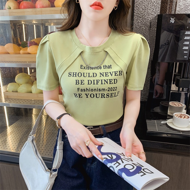 เสื้อผ้าวัยรุ่นเกาหลี เสื้อยืดวัยรุ่นผู้หญิง มีขนาด S M L XL