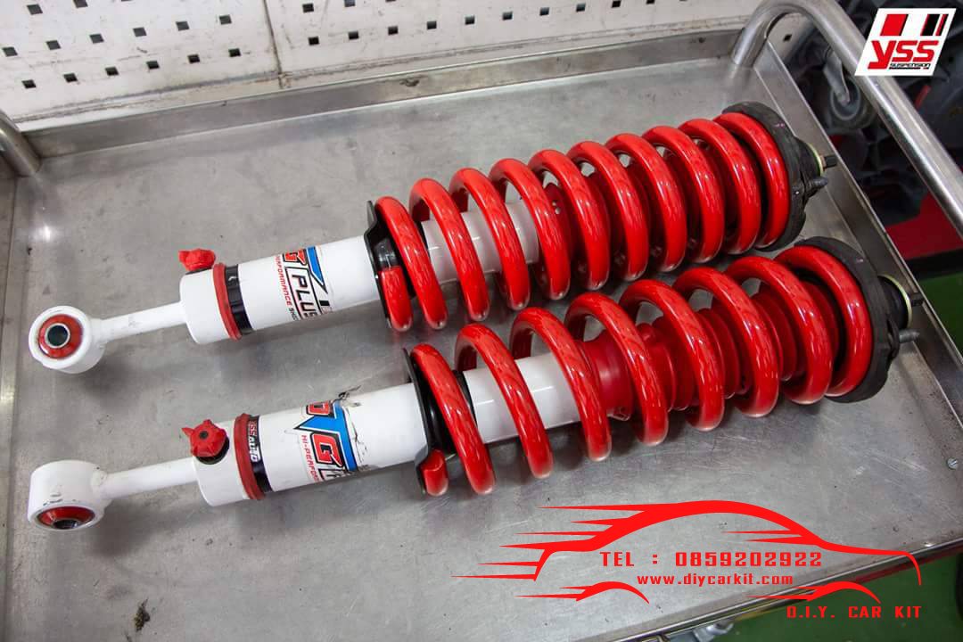 โช้คอัพรถยนต์ สปริง YSS รุ่น DTG Plus รถ Toyota FORTUNER ปี 05-14 โหลดเตี้ย