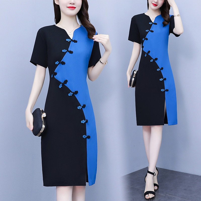 เดรสสาวอวบ มีไซส์ L-4XLอกเสื้อ 38-47 นิ้ว ใส่ได้ทั้งสาวหุ่นดีน่ารักจนถึงสาวอวบพลัสไซส์ จัดส่งฟรี! ทักแชทสั่งซื้อ