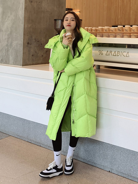 เสื้อโค้ท เสื้อโค้ทกันหนาว เสื้อโค้ทใส่เที่ยวต่างประเทศ ยี่ห้อ: Qianziqian