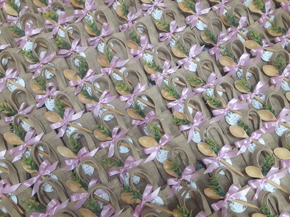 ถุงผ้ากระสอบใส่น้ำผึ้ง 1-2 ออนซ์