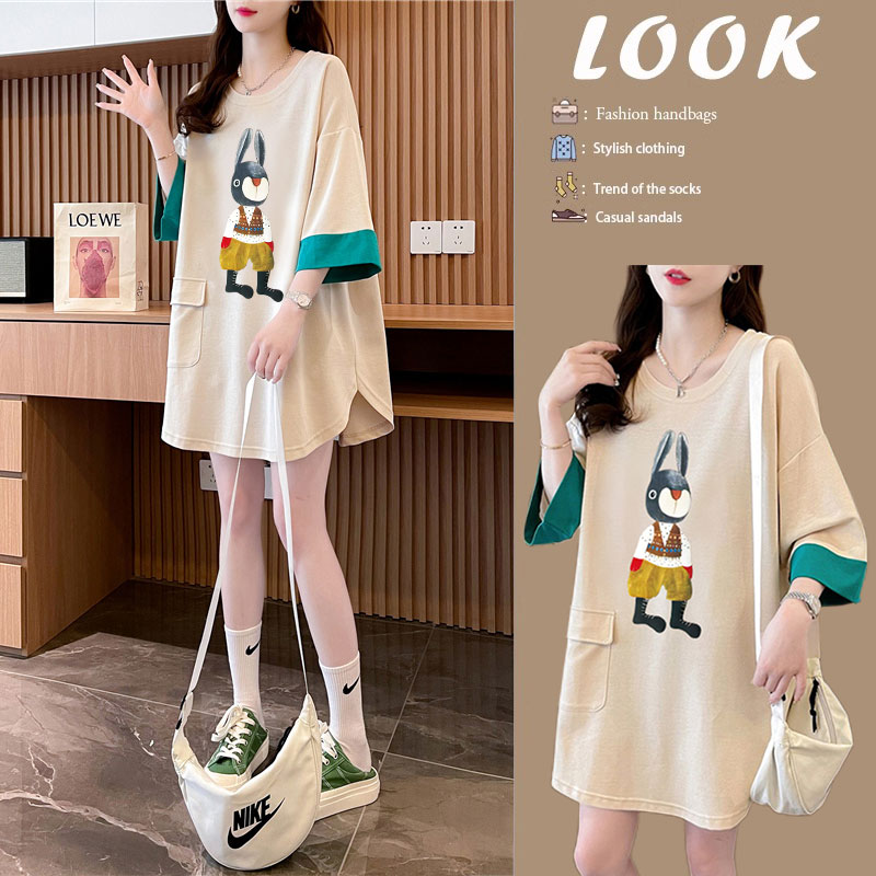 เสื้อยืดคนอ้วนแบบโอเวอร์ไซส์แบบ ulzzang fashion สนใจทักแชท