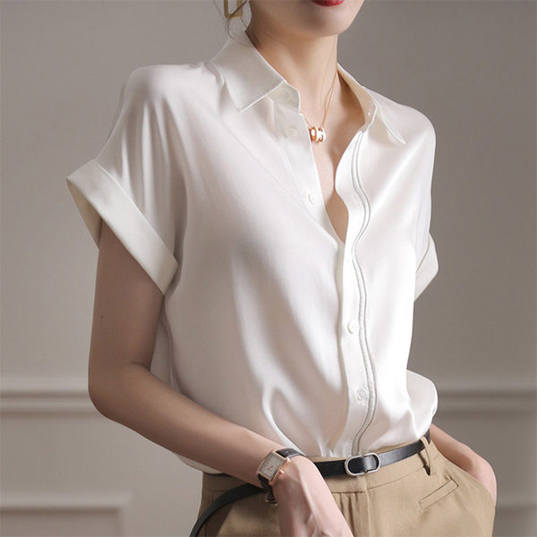 เสื้อชีฟองเกาหลี เสื้อชีฟองสวยๆ
