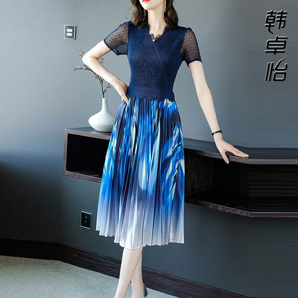 เดรสวัยผู้ใหญ่40-60ปี เดรสคุณแม่ ชุดเดรสทำงานวัยผู้ใหญ่ แบรนด์ MAMA DRESS