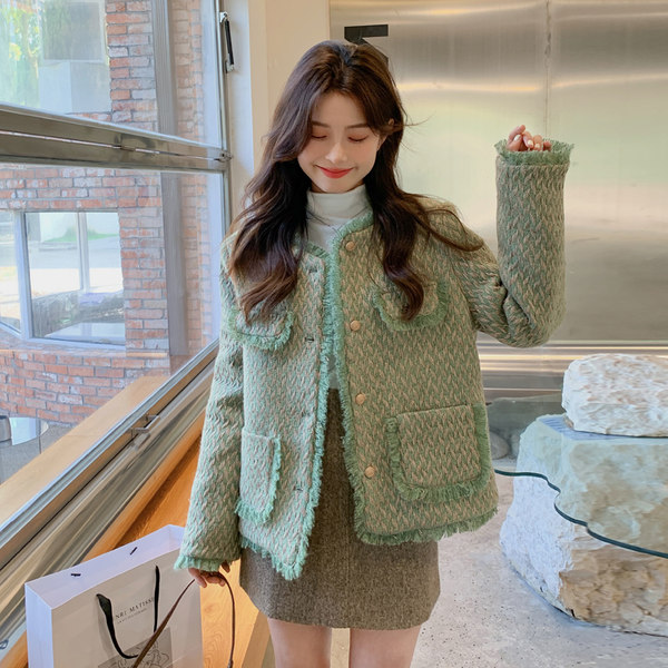 เสื้อโค้ท เสื้อโค้ทกันหนาว เสื้อโค้ทใส่เที่ยวต่างประเทศ ยี่ห้อ: Qianziqian