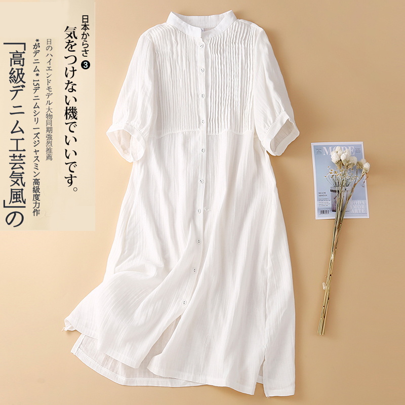 เสื้อลินิน เสื้อผ้าฝ้ายลินิน เสื้อเชิ้ตผ้าลินิน BY Zimo