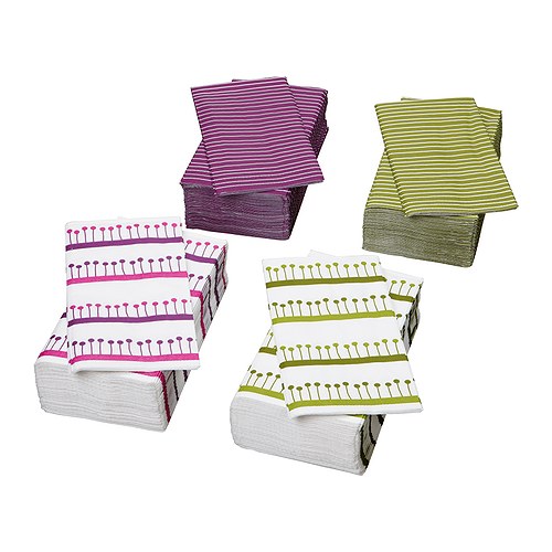 ช้อน-ส้อม หุ้มด้วยกระดาษเช็ดปากอย่างดี