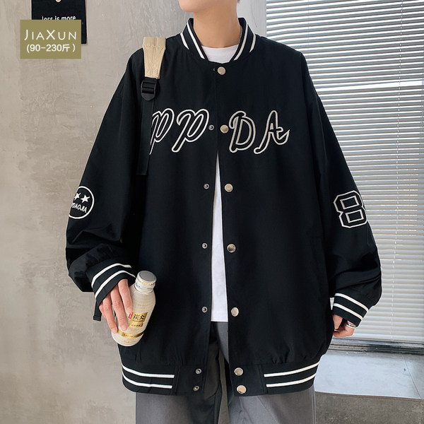 เสื้อแจ็คเก็ตเบสบอล เสื้อคลุม เสื้อแขนยาวสไตล์เกาหลี