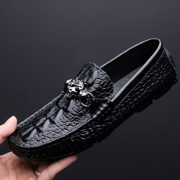 รองเท้าหนังผู้ชาย มีไซส์39-44 รองเท้าโลฟเฟอร์ชาย Slip-On Shoes