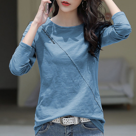 เสื้อยืดแขนยาวแฟชั่น เสื้อยืด T-shirt แขนยาว