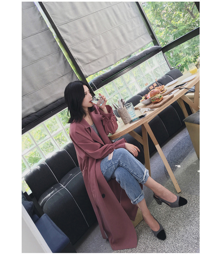 เสื้อโค้ท เน้นใส่คลุมสไตล์เกาหลี เหมาะกับอากาศไม่หนาวมาก 15 ขึ้นไป กำลังสวยจ้า งานตามแบบ