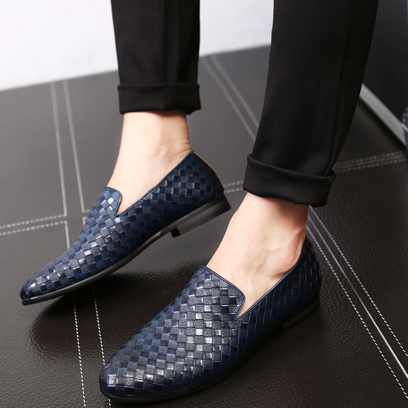 รองเท้าโลฟเฟอร์ชาย รองเท้าผู้ชาย รองเท้าแฟชั่นชาย รองเท้าหนังผู้ชาย Men Loafer Slip-On Shoes