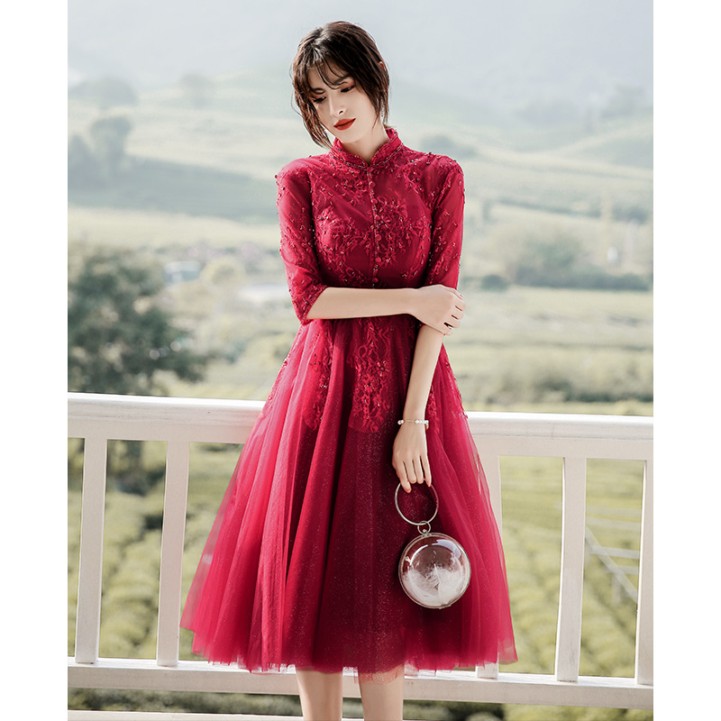 ชุดราตรี ชุดราตรีสวยหรู แบบ ทันสมัย Evening dress