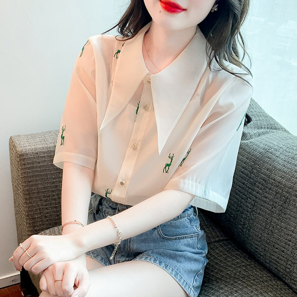เสื้อชีฟองเกาหลี เสื้อชีฟองสวยๆ