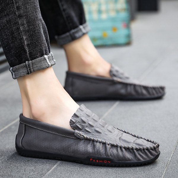 รองเท้าหนังผู้ชาย มีไซส์39-44 รองเท้าโลฟเฟอร์ชาย Slip-On Shoes