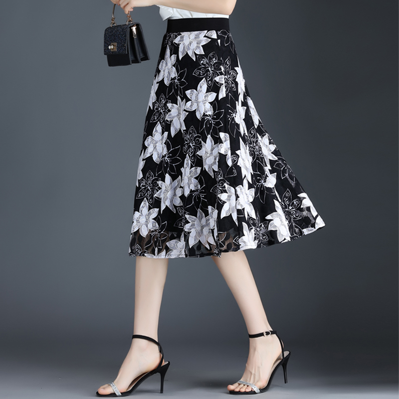 กระโปรงยาว กระโปรงยาวทรงเอ กระโปรงทำงาน